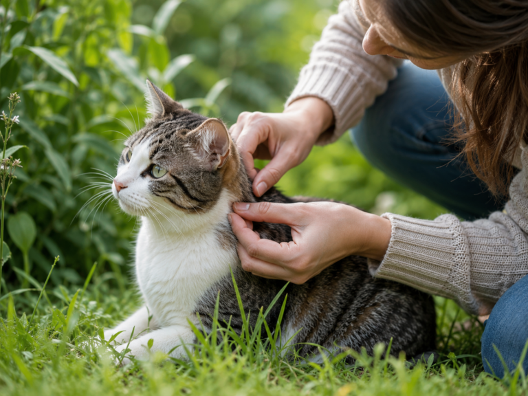 Zeckenschutz Katze