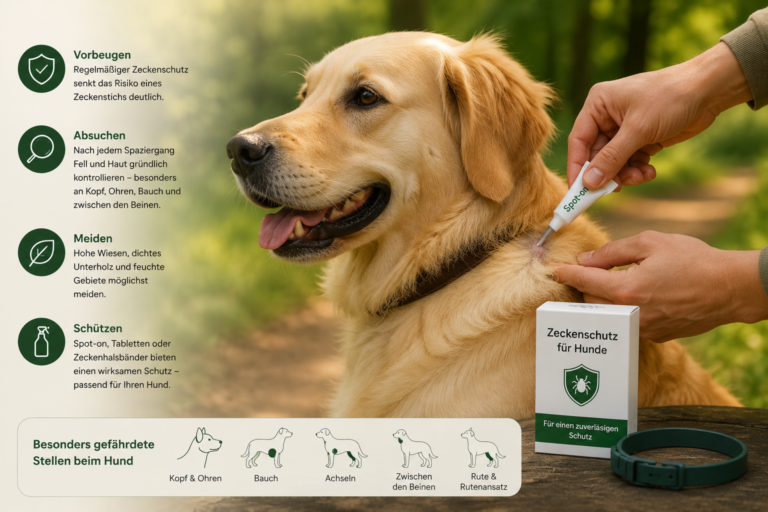 Zeckenschutz Hund
